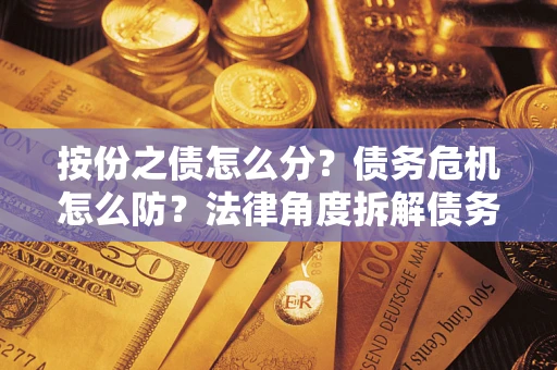 武汉按份之债怎么分？债务危机怎么防？法律角度拆解债务分配与风险自保指南