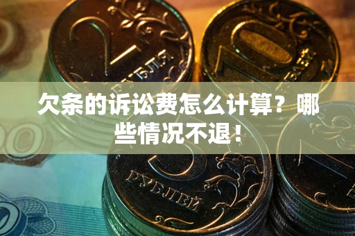 武汉欠条的诉讼费怎么计算?哪些情况不退! 武汉欠条的诉讼费怎么计算?哪些情况不退!
