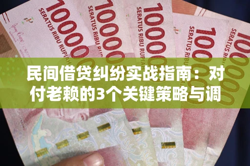 武汉民间借贷纠纷实战指南：对付老赖的3个关键策略与调解盲区解析