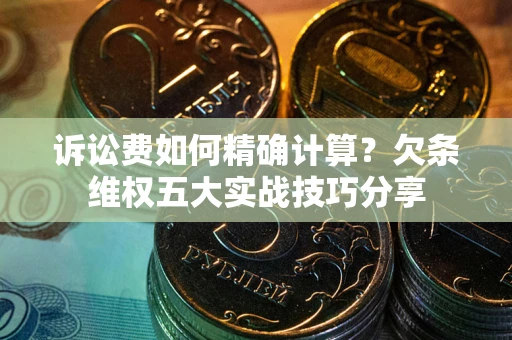 武汉诉讼费如何精确计算？欠条维权五大实战技巧分享