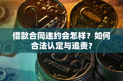 武汉借款合同违约会怎样？如何合法认定与追责？