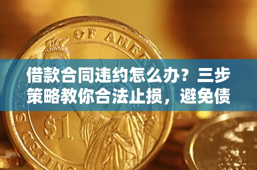 武汉借款合同违约怎么办？三步策略教你合法止损，避免债务危机升级