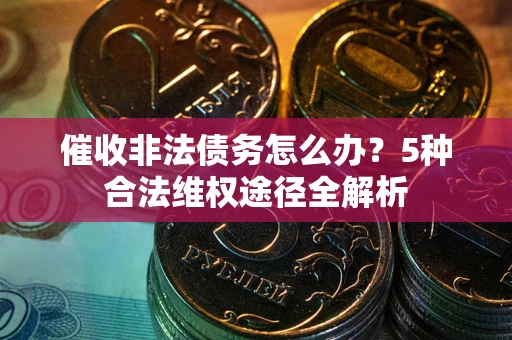 武汉催收非法债务怎么办？5种合法维权途径全解析