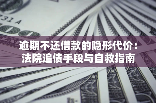 武汉逾期不还借款的隐形代价：法院追债手段与自救指南